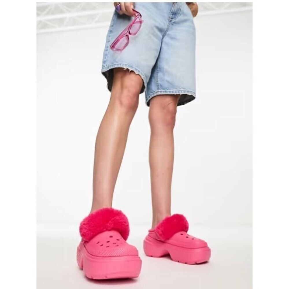 Crocs Stomp Lined Clog Nwt Sell Through Sample Hy… - image 1